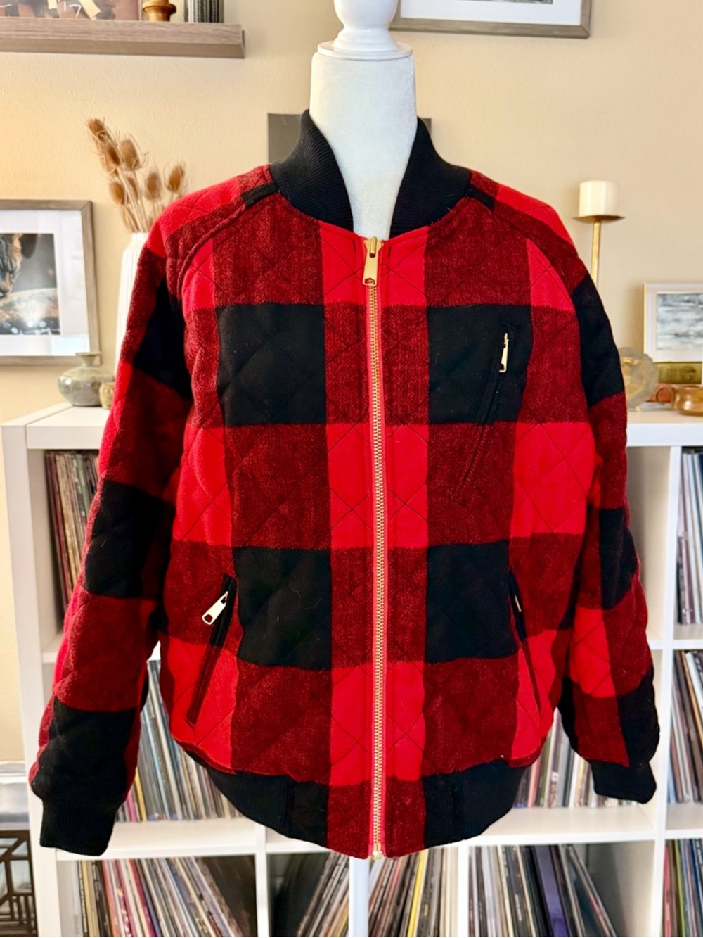 Eddie Bauer x ilaria urbinati Limited Edition XL Buffalo Bomber Jacket